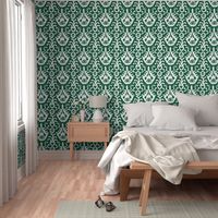 Ikat in emerald