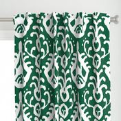 Ikat in emerald