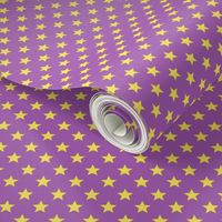 Large Stars on Light Purple Background