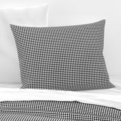 Gingham ~ Black and White and Grey All Over ~ Small