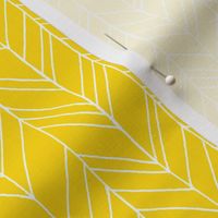 Featherland Yellow/White