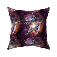 Galaxy Starburst Stuffie, DIY Cut and Sew Pillow Project