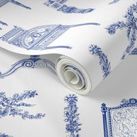 Louis XV fat quarter in ink