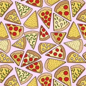 pizza party - pink