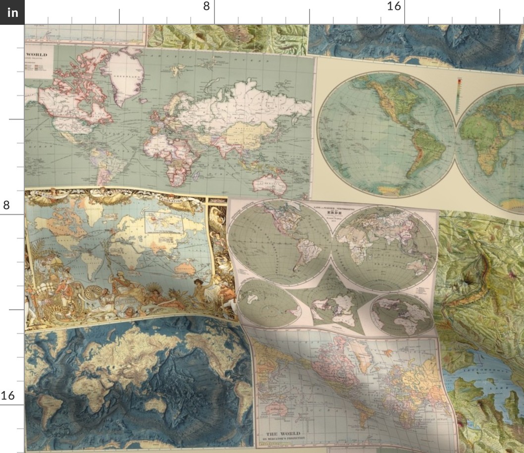 Map Collage