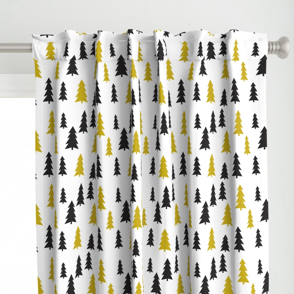 fir tree mustard - elvelyckan design