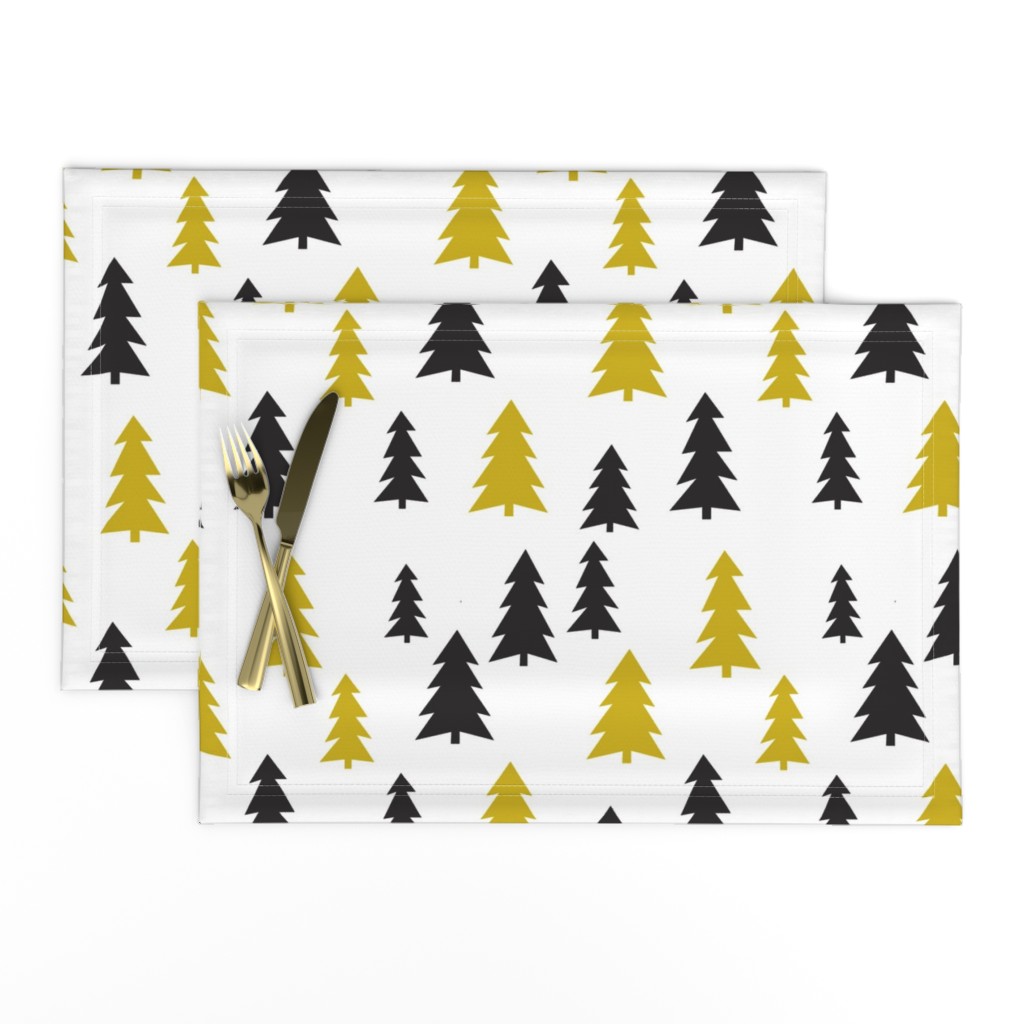 fir tree mustard - elvelyckan design