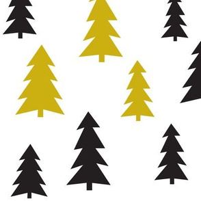 fir tree mustard - elvelyckan design