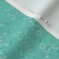 Oxytocin (teal)