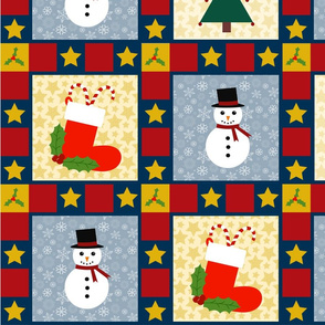 Christmas Cheater Quilt