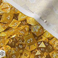a sea of gold dice