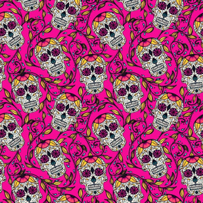 Viney Calaveras Pink