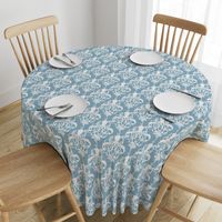 Squid Damask Blue