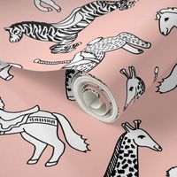 Carousel - Pale Pink by Andrea Lauren 