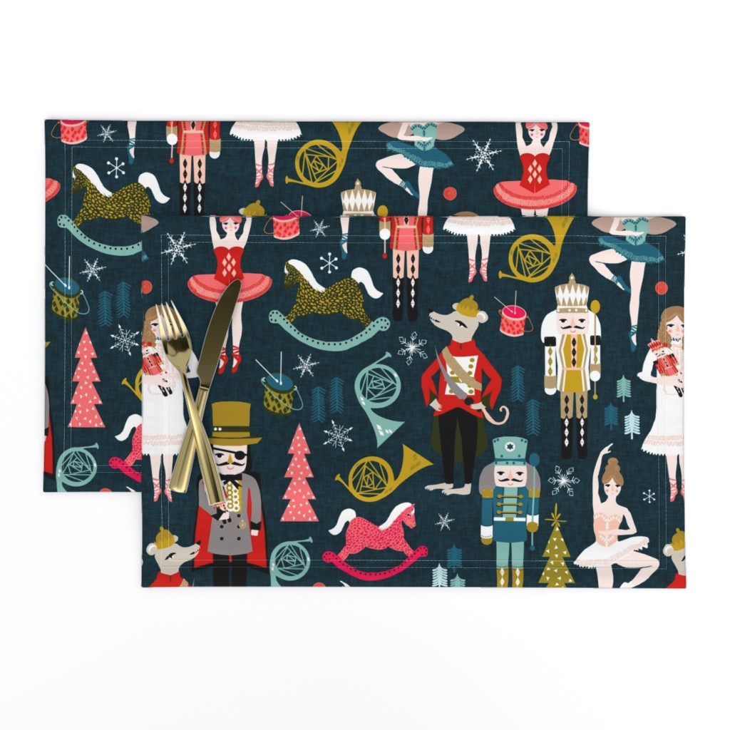 nutcracker (XL scale) // nutcracker ballet xmas holiday christmas fabric christmas design by andrea lauren