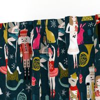 nutcracker (XL scale) // nutcracker ballet xmas holiday christmas fabric christmas design by andrea lauren