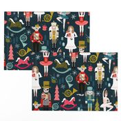 nutcracker (XL scale) // nutcracker ballet xmas holiday christmas fabric christmas design by andrea lauren