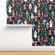 nutcracker (XL scale) // nutcracker ballet xmas holiday christmas fabric christmas design by andrea lauren