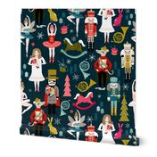 nutcracker (XL scale) // nutcracker ballet xmas holiday christmas fabric christmas design by andrea lauren