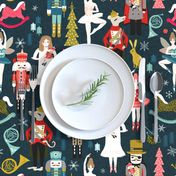 nutcracker (XL scale) // nutcracker ballet xmas holiday christmas fabric christmas design by andrea lauren