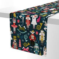 nutcracker (XL scale) // nutcracker ballet xmas holiday christmas fabric christmas design by andrea lauren