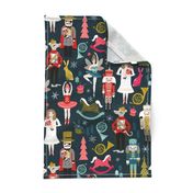 nutcracker (XL scale) // nutcracker ballet xmas holiday christmas fabric christmas design by andrea lauren