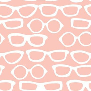 Glasses - Pale Pink by Andrea Lauren 