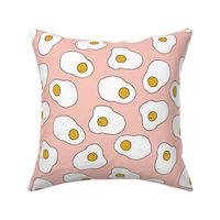 egg // eggs pink pastel food breakfast brunch girls cute food print