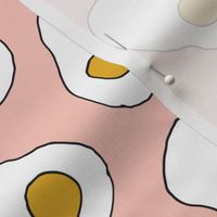 egg // eggs pink pastel food breakfast brunch girls cute food print