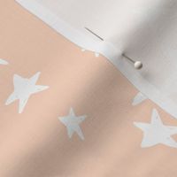 stars // blush star fabric andrea lauren design nursery baby girls star design