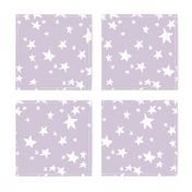 star // stars fabric lavender pastel light purple design andrea lauren fabric