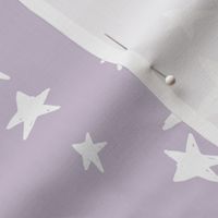 star // stars fabric lavender pastel light purple design andrea lauren fabric