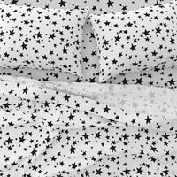 stars // black and white nursery fabric andrea lauren design scandinavian inspired nursery baby design