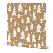 tree // trees taupe brown khaki light brown outdoors trees camping forest fir tree