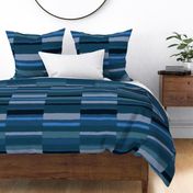 Caravan Stripe in blues