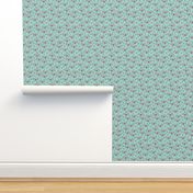 koala // cute pale aqua mint fabric cute australian animals fabric zoo animal fabric pattern andrea lauren fabric