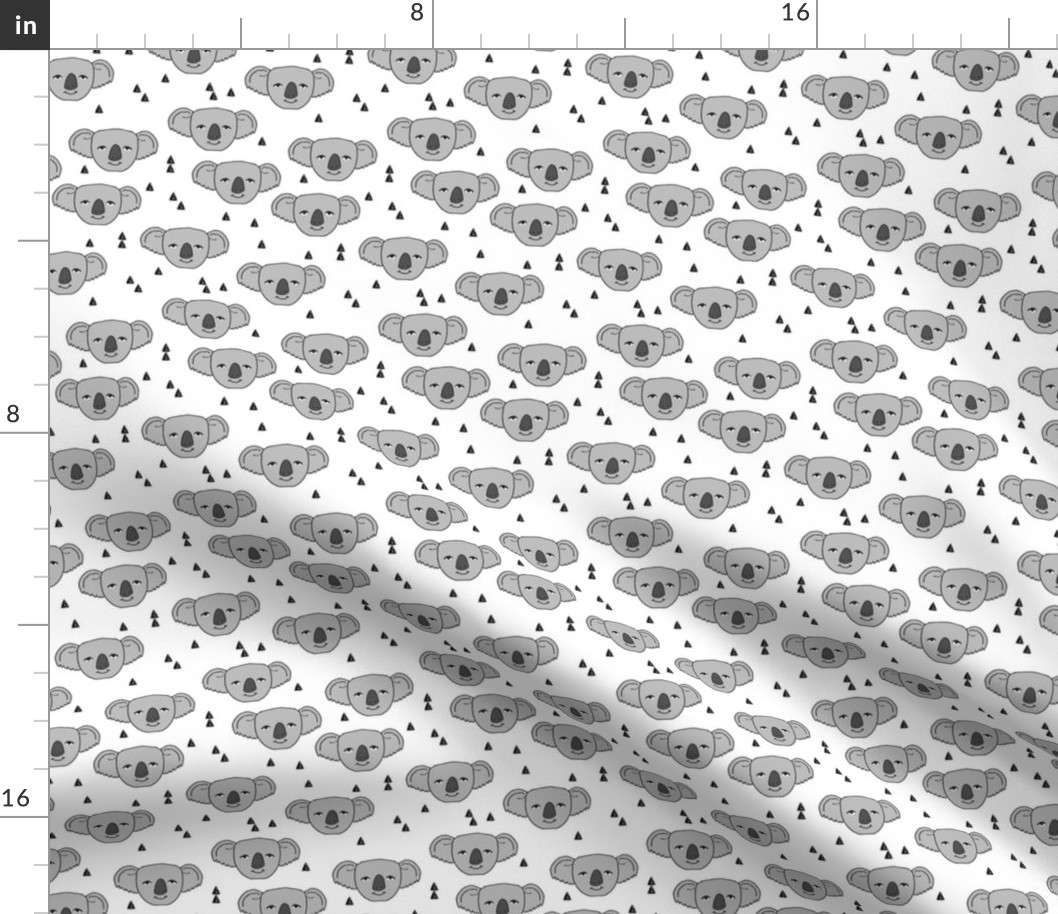 koala // cute koala animals fabric pattern cute australian animals fabric best koala animal print