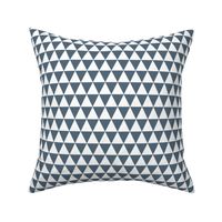 Triangle Rows - Payne's Grey by Andrea Lauren