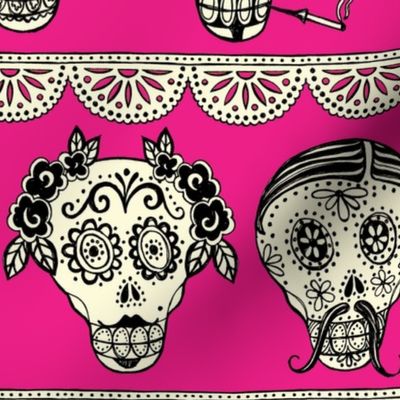 Los Muertos in Hot Pink!