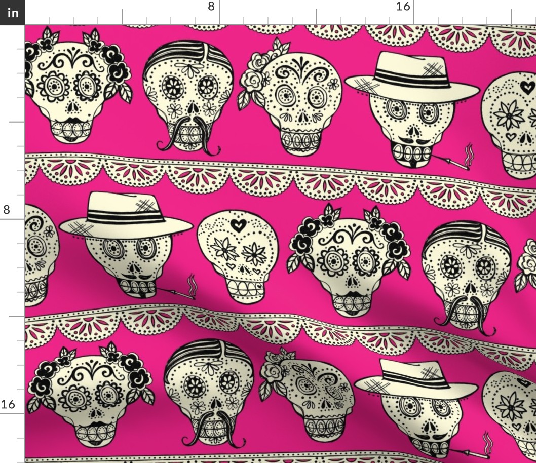 Los Muertos in Hot Pink!