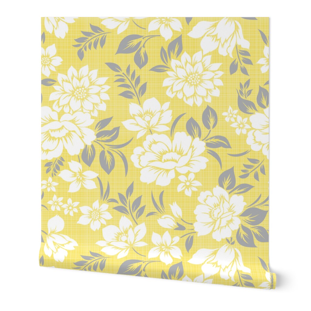 Yellow-Gray_Floral_12in