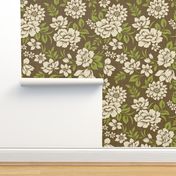 Brown-Cream_Floral_12in