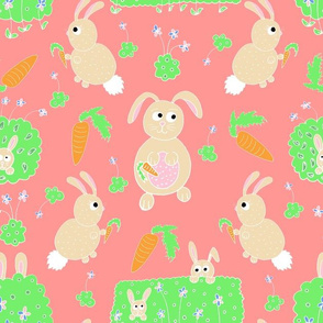 Bunnies in the garden