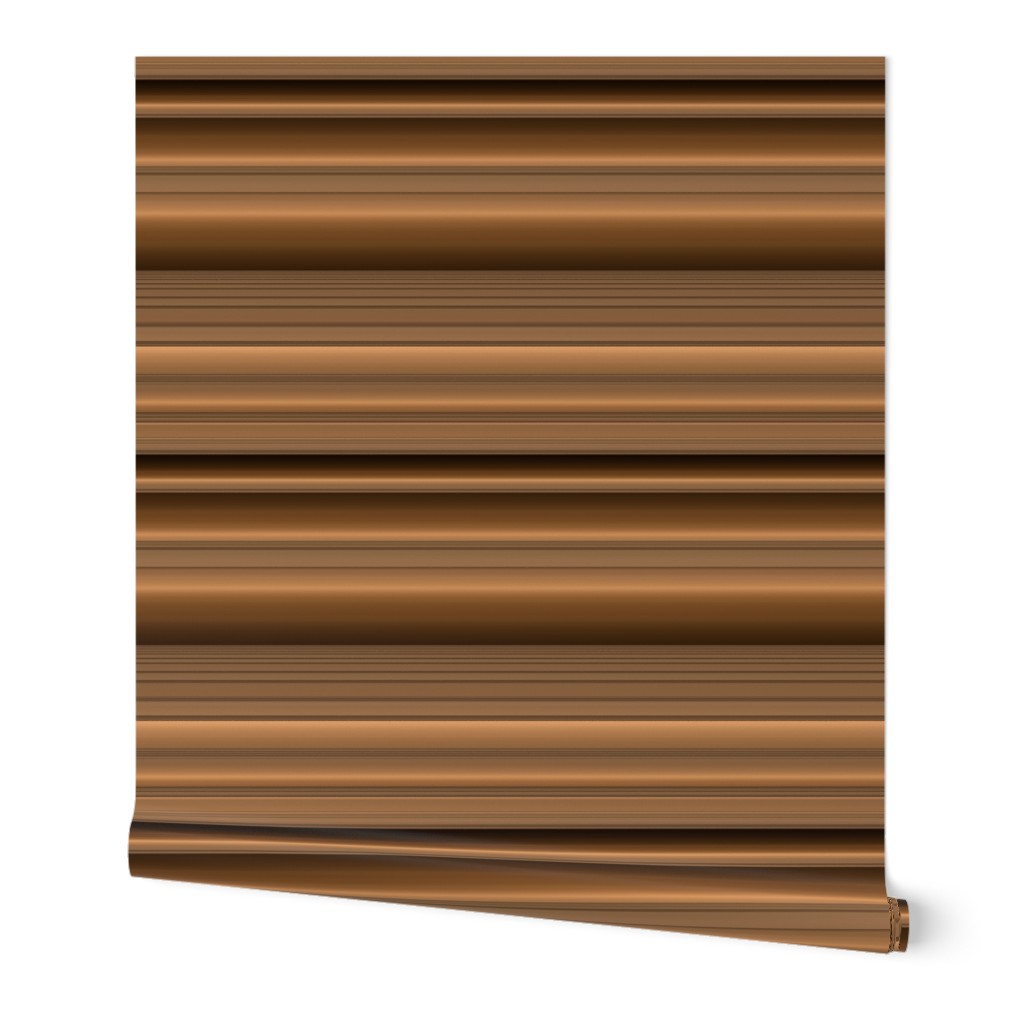 Bronze Tone Stripe Large