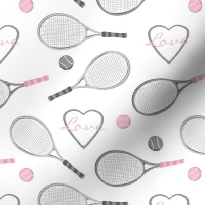 Tennis Love Pattern