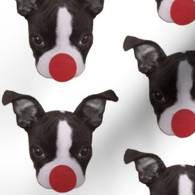 Boston Terrier Dog Christmas