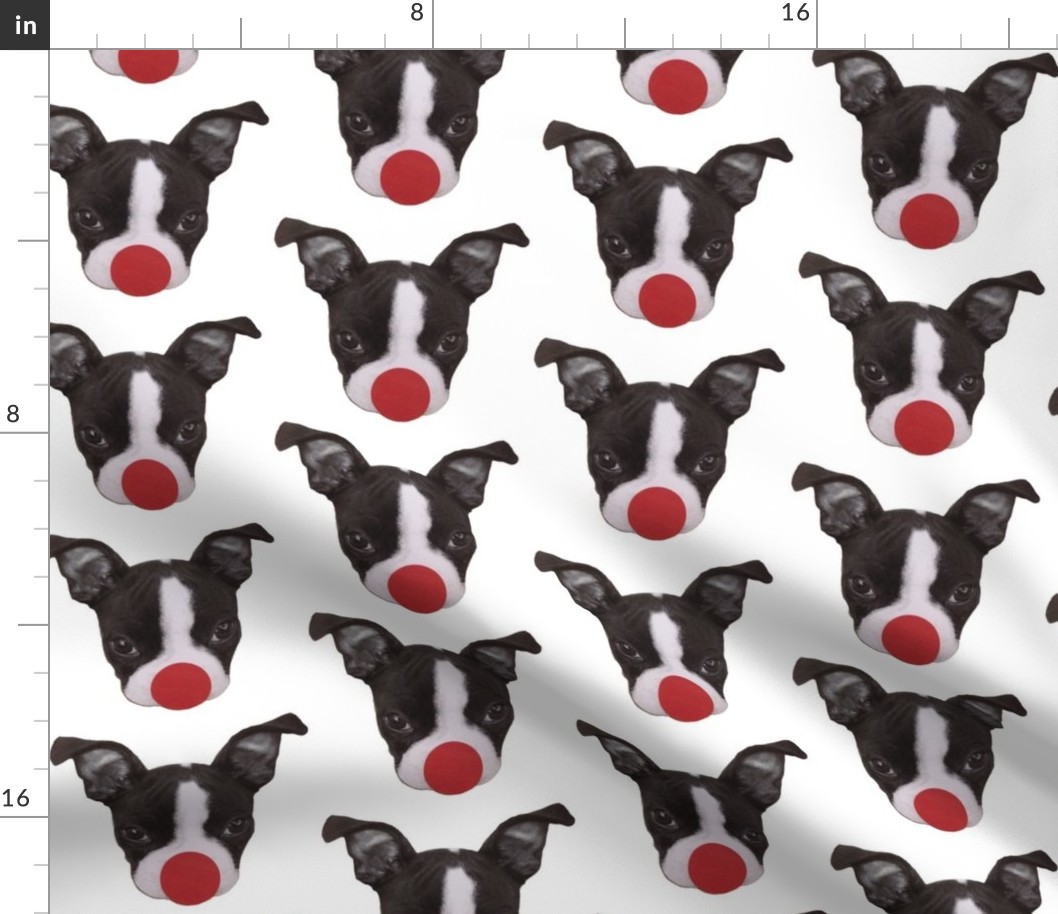 Boston Terrier Dog Christmas