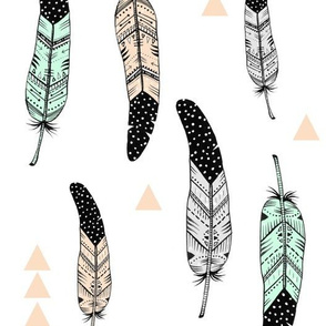 Triangles Plus Feathers