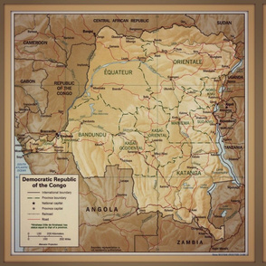 democratic republic of congo map, small (FQ)