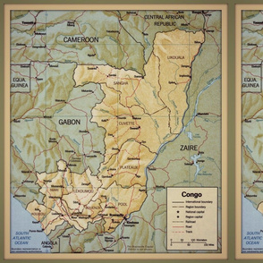 republic of congo map, small (FQ)